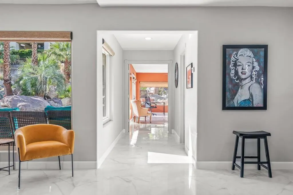 Feriehus Rockin Palms A New Palm Springs Oasis Villa